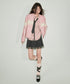Color Block Faux Leather Jacket